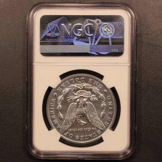 2021-CC Morgan Dollar - First Day of Issue - NCG MS70