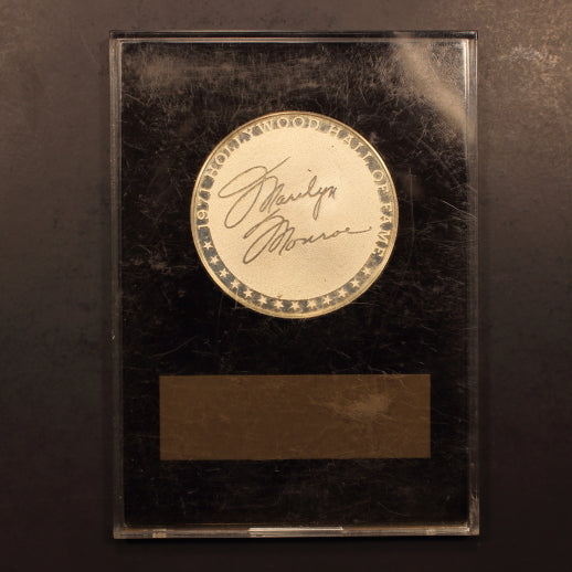 USA 1971-FM "Marilyn Monroe" Stering Silver Proof Medal in Hollywood HOF Holder