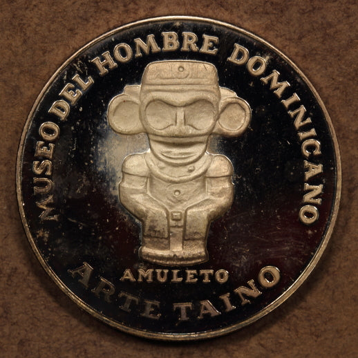 Domincan Republic Medal ND(c.1980) "Arte Taino-Potiza" 27.7g - 40.5mm Proof