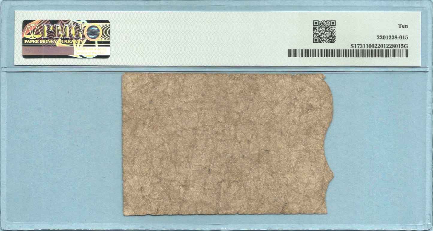Argentina Real Plata Boliviana - 15.9.1866 - P#S1731 - PMG 10