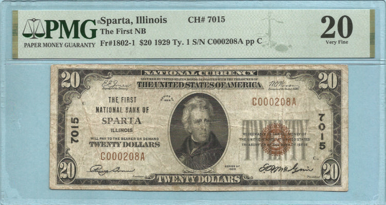 US Small Size Slab National Banknotes