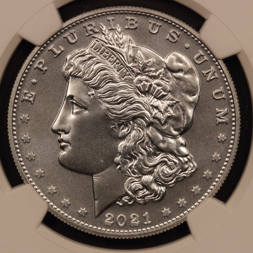 2021-D Morgan Dollar -  First Day of Issue - NGC MS70