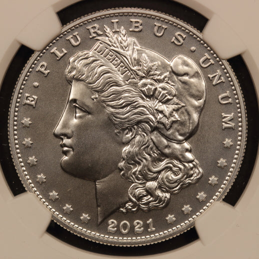 2021-S Morgan Dollar -  First Day of Issue - NGC MS70