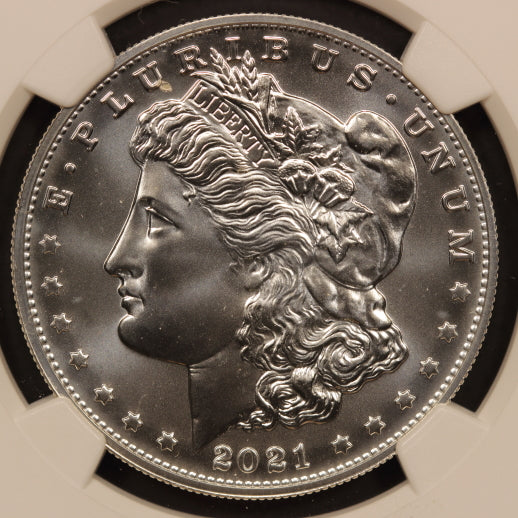 2021-O Morgan Dollar -  First Day of Issue - NGC MS70