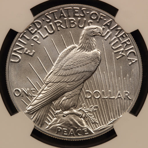 2021 Peace Dollar - Hight Relief - First Day of Issue - NGC MS70