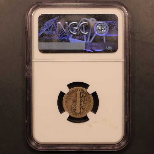 1916-D Mercury Dime - 10 Cents - NGC AG 3