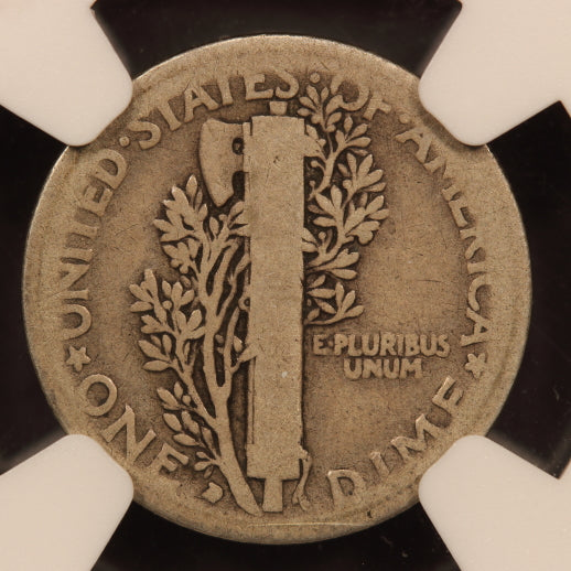 1916-D Mercury Dime - 10 Cents - NGC AG 3