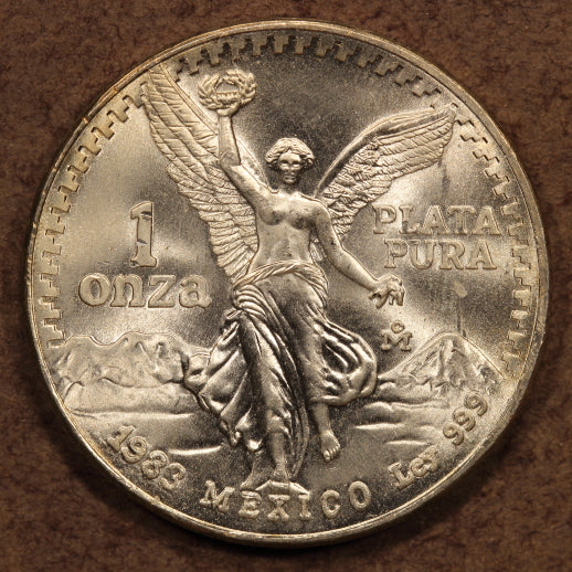 Mexico Libertad Onza 1983 - .999 Pura Plata - 1 Ounce Silver Coin