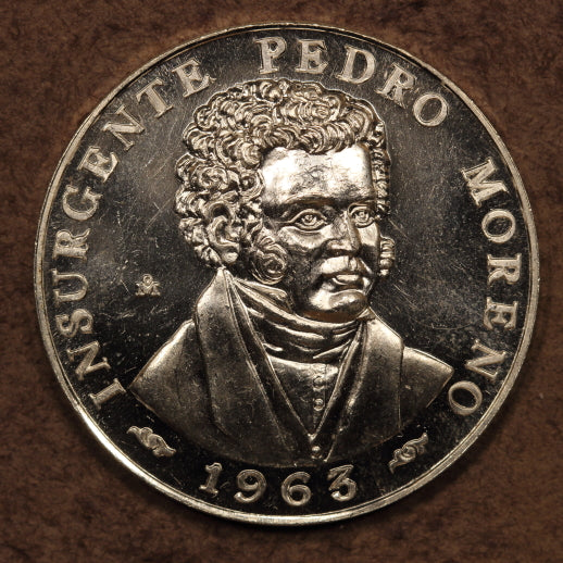 Mexico Silver Medal 1963-Mo "Pedro Moreno" ChBU