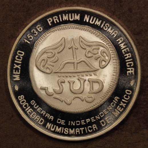 Mexico Silver Medal 1975-Mo "SUD 8 Reales 1811" ChBU