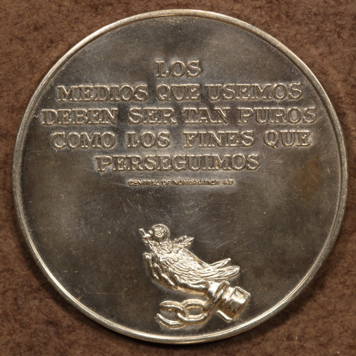 Mexico Silver Medal 1968 "MLK - Nobel Prize" 29.2g - 40mm - ChAU