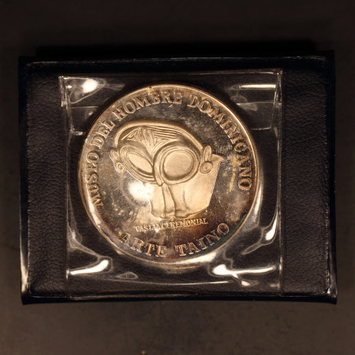 Domincan Republic Medal ND(c.1980) Arte Taino-Cemide Algodon 27.3g 40.5mm Proof