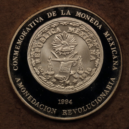 Mexico Silver Medal 1994-Mo "Oaxaxa 60 Pesos" Proof
