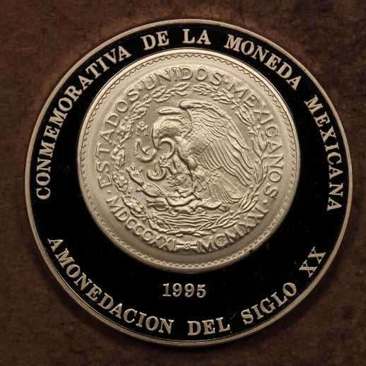 Mexico Silver Medal 1995-Mo "Dos Pesos 1921" Proof