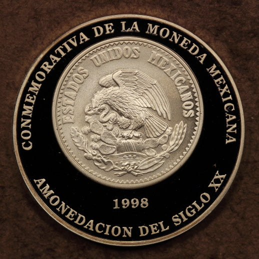 Mexico Silver Medal 1998-Mo "Cinco Pesos 1948" Proof
