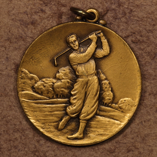 USA - Hole-In-One Bronze Medal c.1920s - 34mm AU - Made by Dieges & Clust