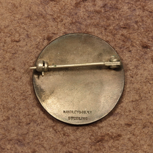 Helena Rubinstein Consultant Badge 26mm Sterling Silver - Handley & Co. NY