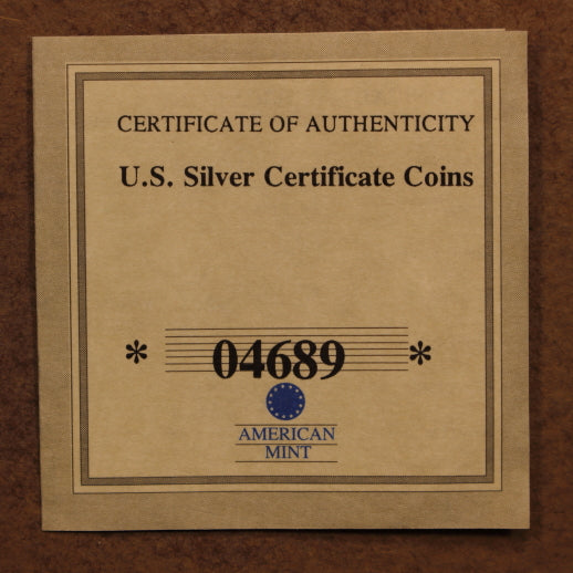 USA Medallions Commemorating US Currency 1880-99 Silver Certificates - 11pcs