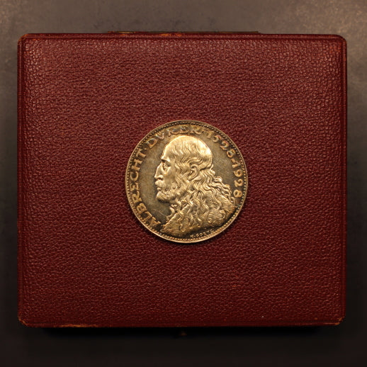 Germany 1928 "400 Years" Albrect Durer Commemorative Silver Medals w/ Box - 3pcs