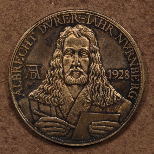 Germany 1928 "400 Years" Albrect Durer Commemorative Silver Medals w/ Box - 3pcs