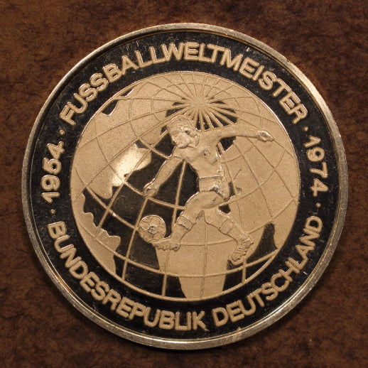 Germany World Cup - Lot of 3 Silver Medals - 2 x 41mm & 30mm - All Proof