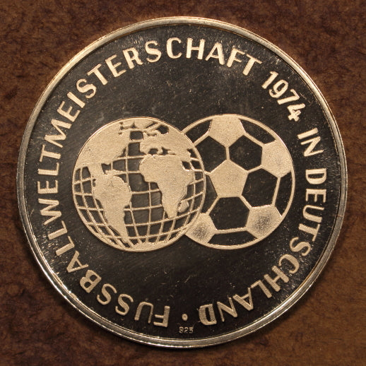 Germany World Cup - Lot of 3 Silver Medals - 2 x 41mm & 30mm - All Proof