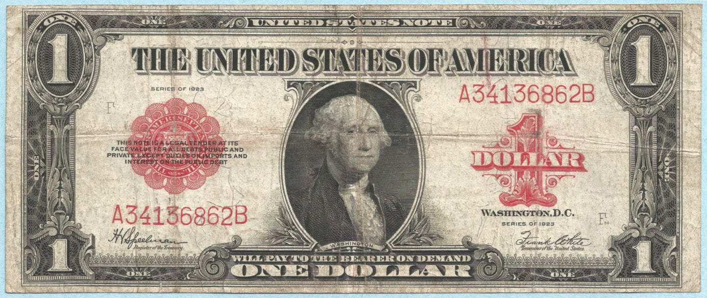$1 Legal Tender Note 1923 - Fr#40 - VF+