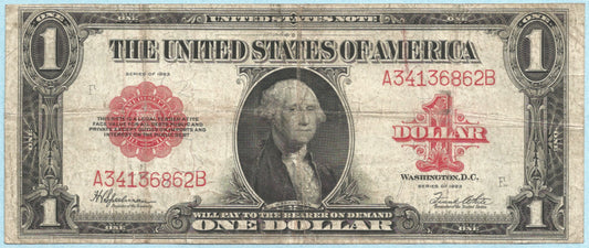 $1 Legal Tender Note 1923 - Fr#40 - VF+