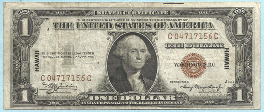 $1 Hawaii Issue - 1935-A - Fr#2300 - VF+