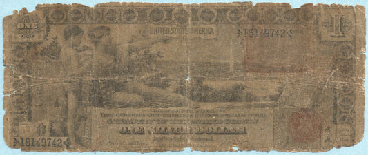 $1  Silver Certificate 1896 - Fr#224 - Education Note - Good