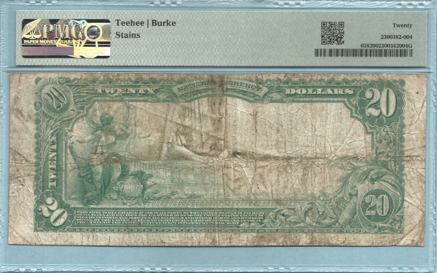 $20 Dollars - National Currency - 1902-PB-Ch#5140-1st NB, Eldora, IA-PMG 20