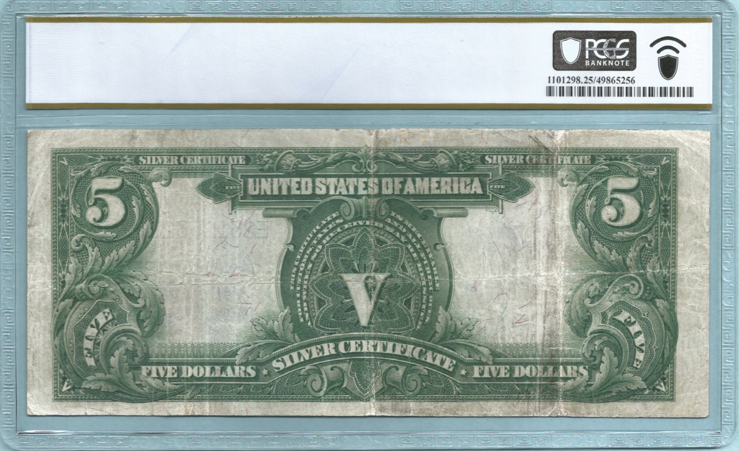 $5 Silver Certificate 1899 - Fr#274 - PCGS 25