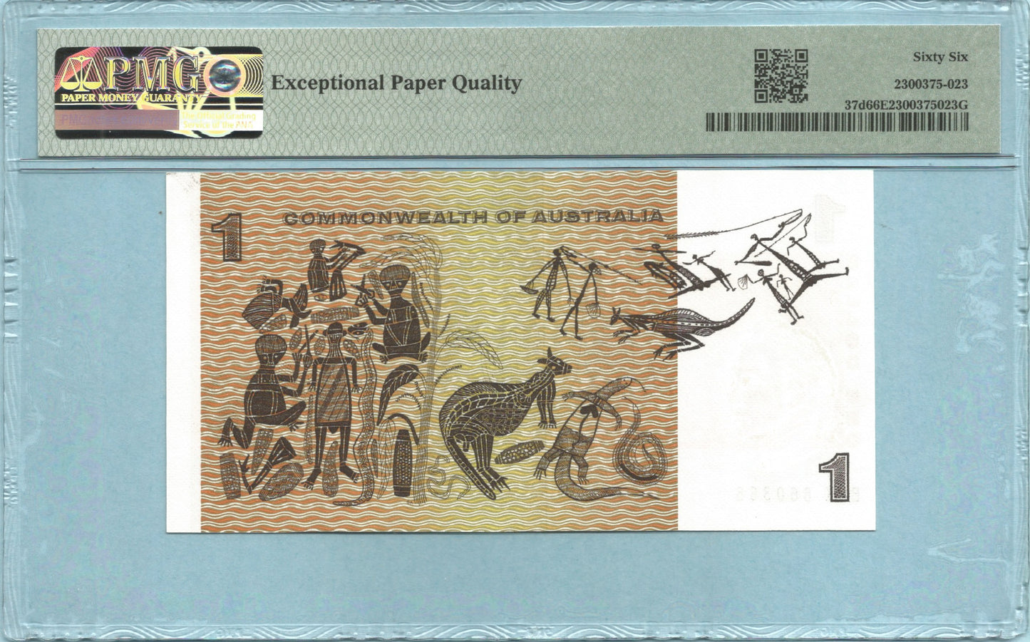 Australia	Dollar -ND(1972) - P#37d - PMG 66 EPQ