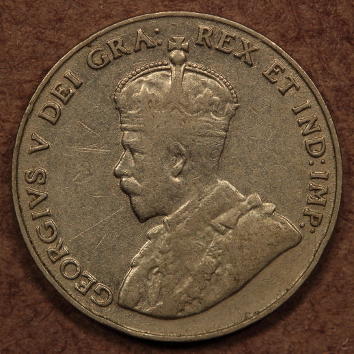 Canada 5 Cents 1925 - Fine