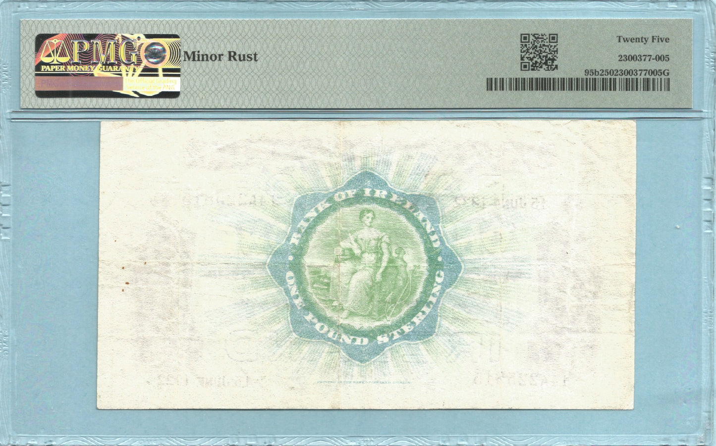 Ireland Pound - 15.6.1922 - P#95b - PMG 25