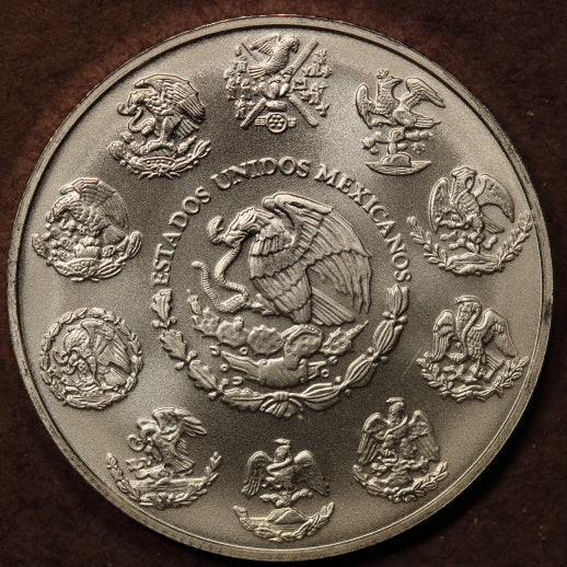 Mexico Libertad Onza 2021 - .999 Pura Plata - 1 Ounce Silver Coin